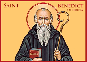 St Benedict Icon
